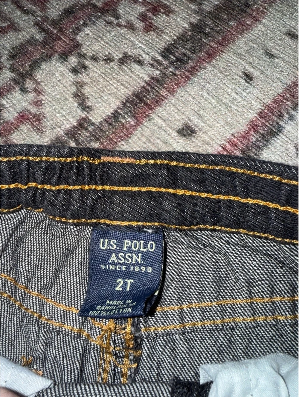 Ralph Lauren toddler jeans 2T U.S POLO dark wash